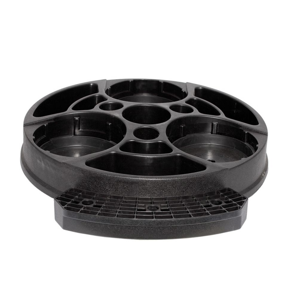 Service Ideas Black Adjustable Roto Rack for Airpots