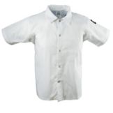Chef Revival Large Pc Blend White Short Sleeve Cooks Shirt