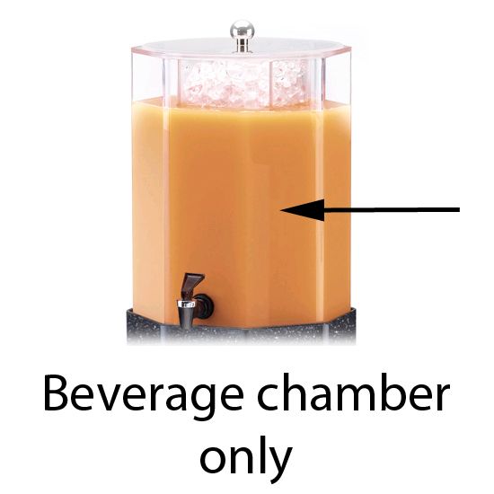 Cal-Mil Beverage Dispenser Replacement Beverage Chamber