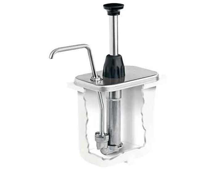 Server Products S/S 2 Oz. Pump for 2 Qt. Fountain Jar