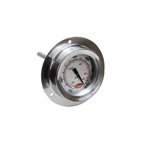 Cooper-Atkins Flange Mount Pizza Oven Thermometer, 200-1000&deg; F