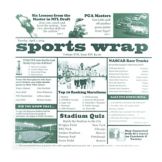 Clipper Mill Sports Newsprint 12" x 12" Basket Liner