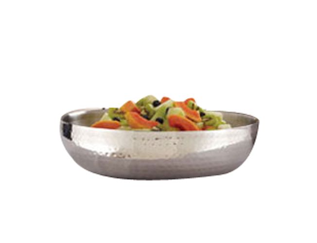 American Metalcraft Double Wall Hammered S/S 250 oz Bowl