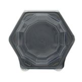 Pactiv Hexware 6" x 3" Hinged Container