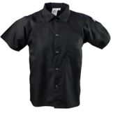Chef Revival 3X-Large Black Cook's Shirt with Snaps