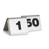 Tablecraft Products Black / Stainless Steel 1-50 Number Set