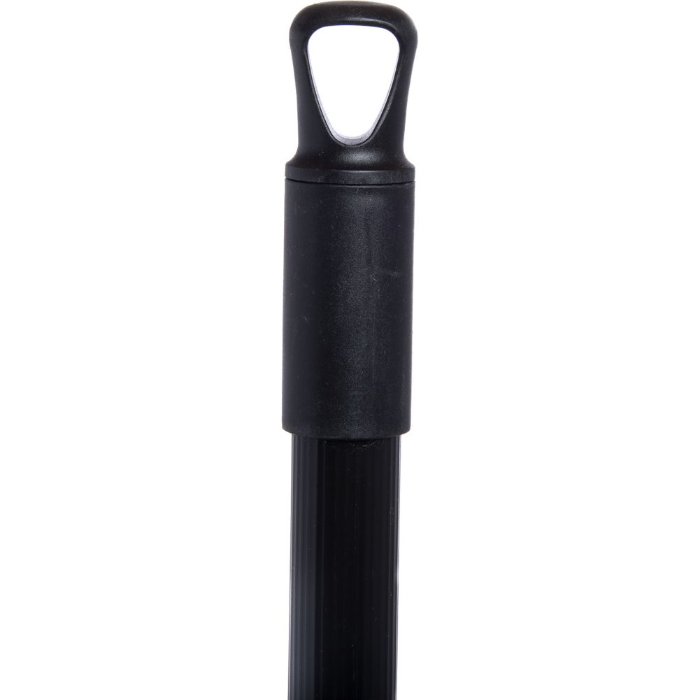 Carlisle Duo-Sweep Lobby Angle Broom, Black, w/ 48"Handle