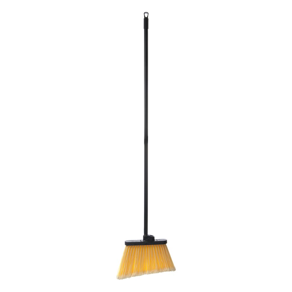 Duo-Sweep&reg; Medium Duty Angle Broom, Off White, 56"