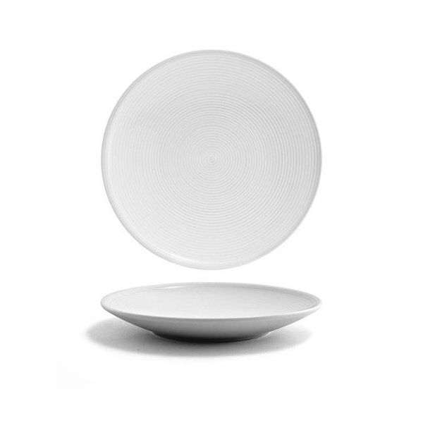 Front Of The House Spiral Collection 7-1/4" Round Plate