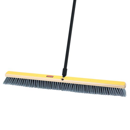 Rubbermaid Gray Poly Multi-Surface 36" Medium Floor Sweep