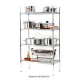 Johnson-Rose Chrome 14" x 48" x 72" Shelving Kit