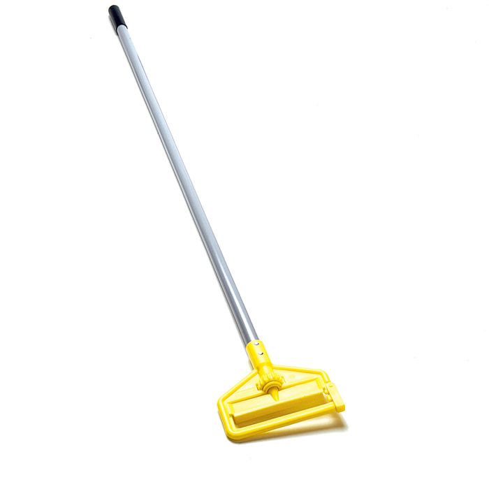 Rubbermaid Invader Side Gate Gray Fiberglass 60" Wet Mop Handle