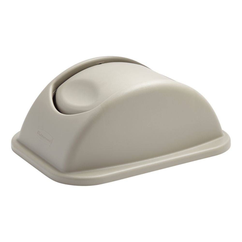 Rubbermaid Untouchable&reg; Beige Top for 2956 Wastebasket