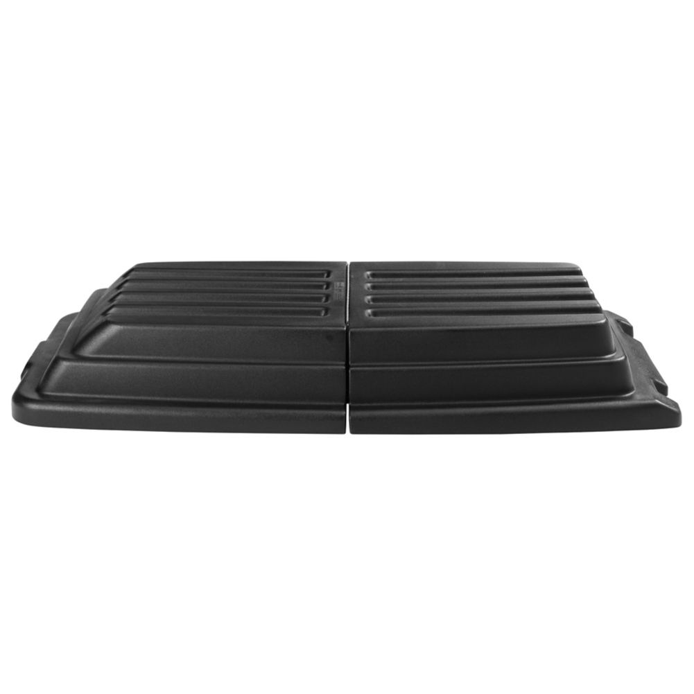 Rubbermaid Black Domed Hinged Lid for 9T15 / 9T16 Tilt Trucks