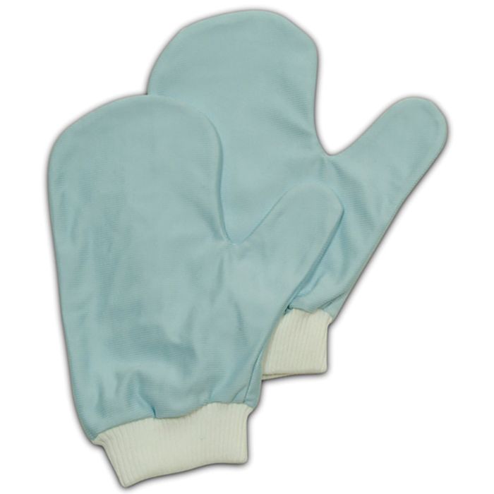 Rubbermaid HYGEN&trade; Blue Microfiber Glass / Mirror Mitt w/ Thumb