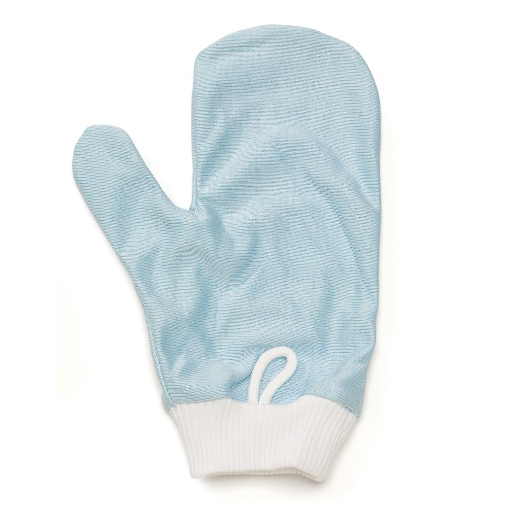 Rubbermaid HYGEN&trade; Blue Microfiber Glass / Mirror Mitt w/ Thumb