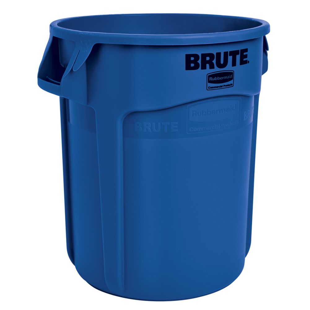 Rubbermaid BRUTE&reg; Blue 20 Gal Container w/o Lid