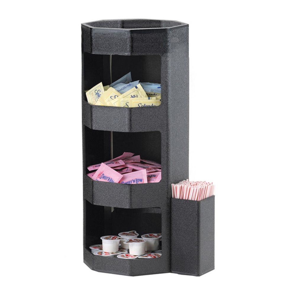Service Ideas Closed 3 Part Condiment Holder