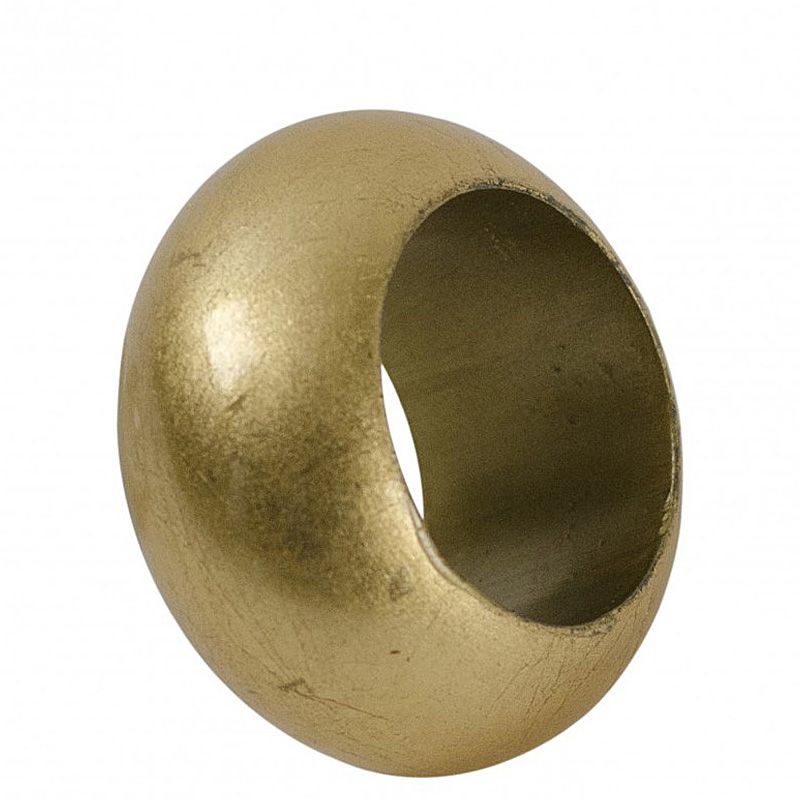 Ten Strawberry Street Gold Lacquer Napkin Rings