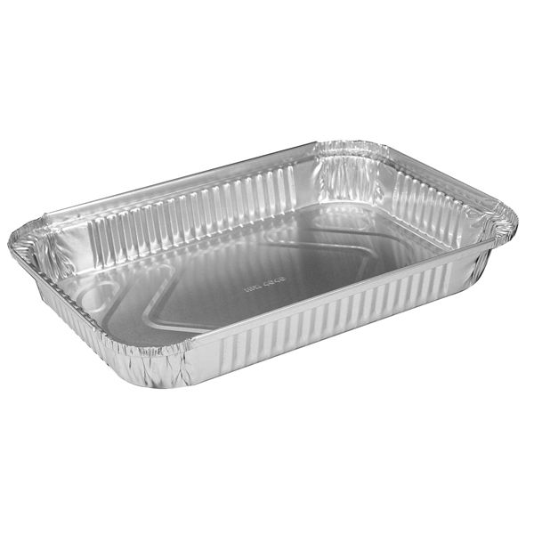 HFA® 4040-45-250 #4 Oblong Foil Pan - 250 / CS | Wasserstrom