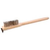 Wire 14" Brush w/ Scraper