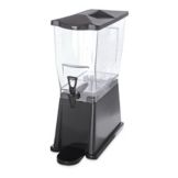 Carlisle Trimline&trade; Black, 3 Gal Beverage Dispenser