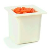 Carlisle&reg; Coldmaster Sixth-Size Deep Food Pan, White, 1.7 Qt