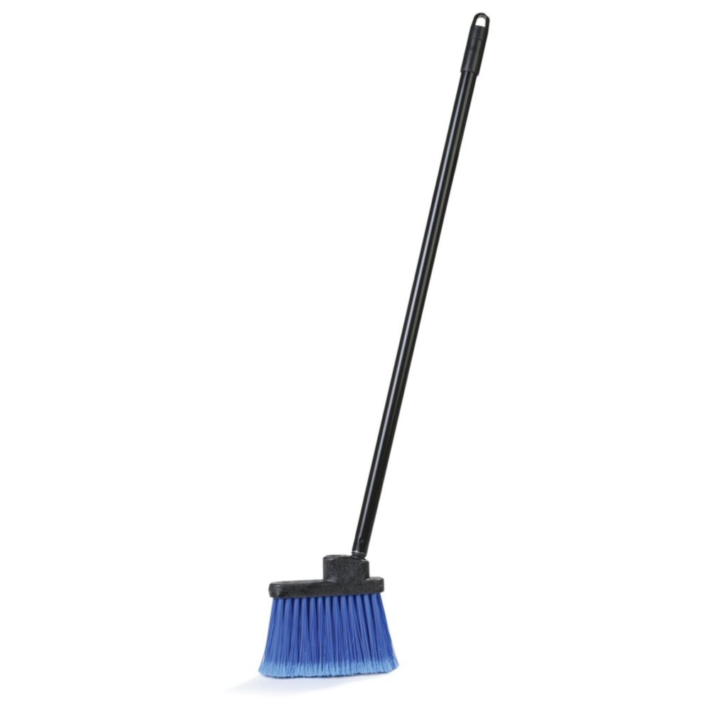 Duo-Sweep&reg; Flagged Lobby Broom, Blue, 36"