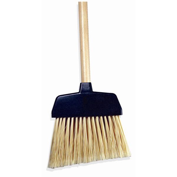 Continental Poly Bristle 35&frac12;" Angled Lobby Broom