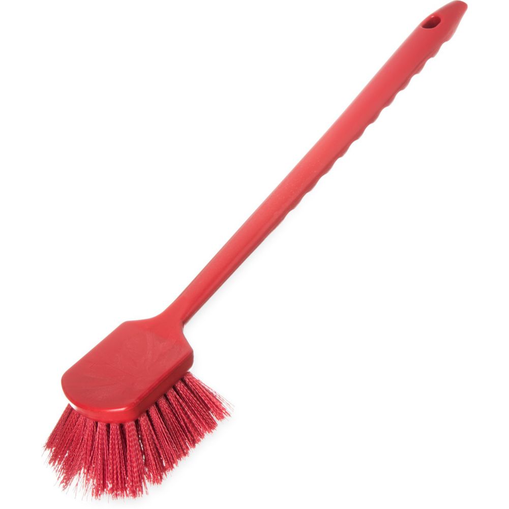 Sparta&reg; Spectrum Utility Scrub Brush w/ Polyester Bristles, Red