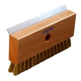 Carlisle Oven Brush and Scraper Head Only w/ Brass Wire Bristles