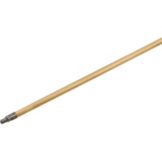 Wooden Handle w/ Threaded Metal Tip, 40"