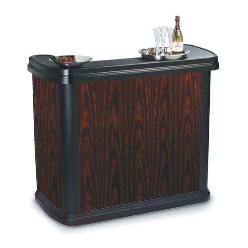 Carlisle Maximizer&trade; Portable Bar, Cherry Wood