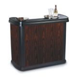 Carlisle Maximizer&trade; Portable Bar, Cherry Wood