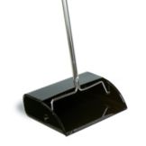 Continental Black Metal 12" Lobby Dust Pan