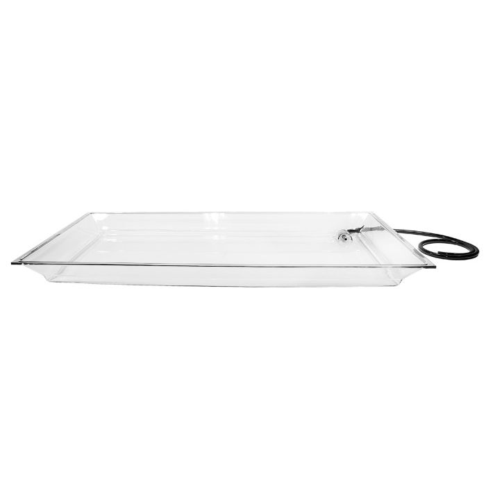 Gourmet Display&reg; Large Ice Display Pan For Metal Pedestals