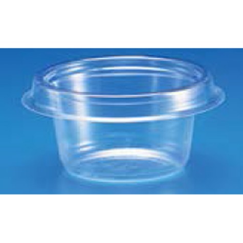Inline Plastics CC4R Safe-T-Fresh® Clear 4 oz Snack Cup Insert - 3 5/8Dia  x 1 3/4H