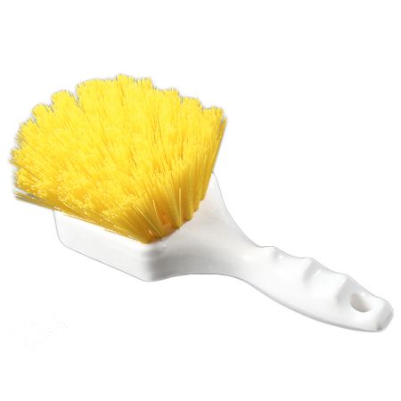Sparta&reg; Spectrum Utility Scrub Brush, Yellow, 8"