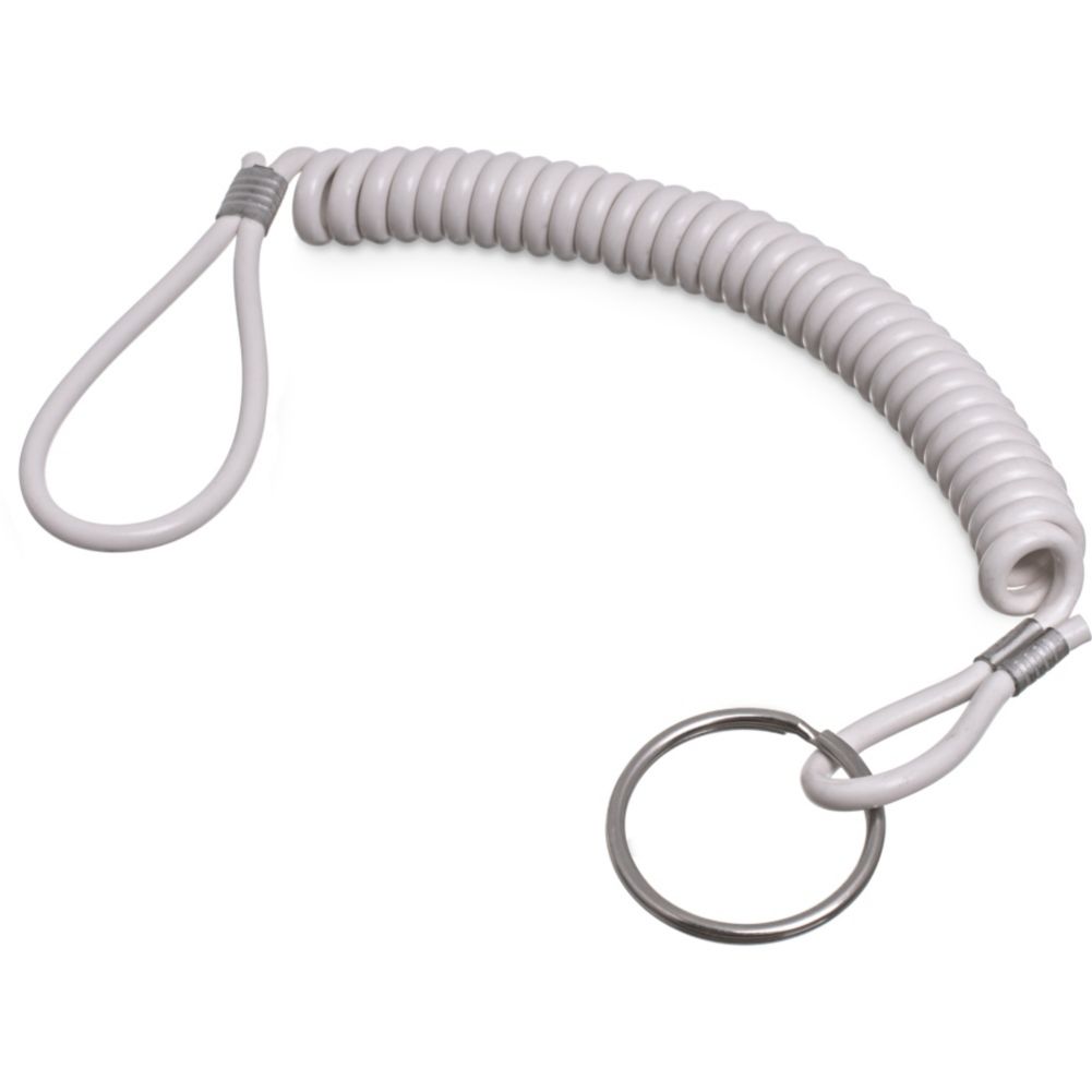 Hand / Nail Brush Coiled Replacement Security Line, 36"