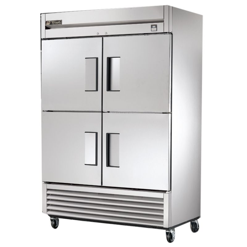 True&reg; TS Series Reach-In 4-Half Solid Door 49 Cu Ft Refrigerator