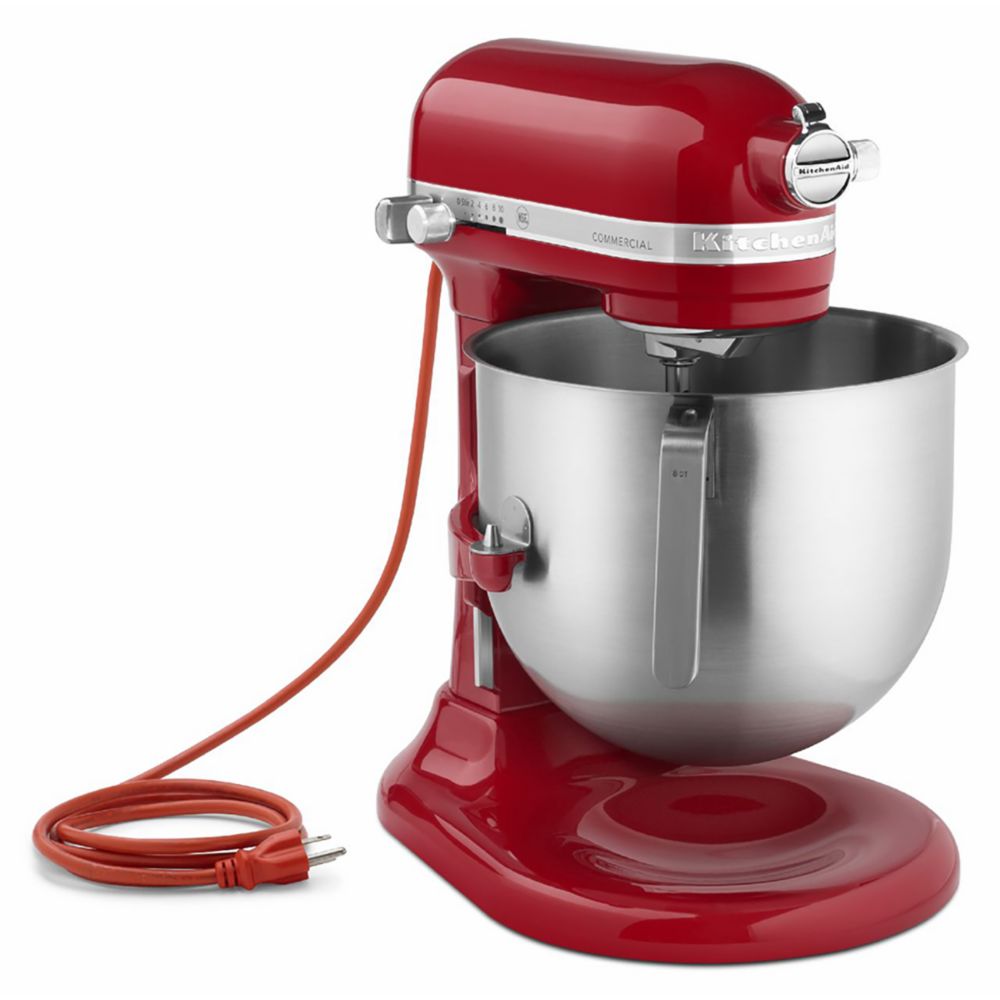 KitchenAid Commercial KSM8990ER Empire Red 8 Qt. Stand Mixer eBay