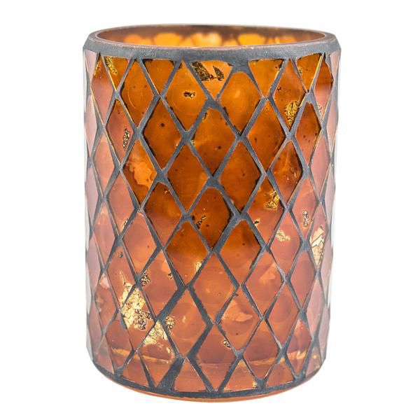 The Amazing Flameless Candle® 820245-02 Amber Candle Vase - 6 / CS