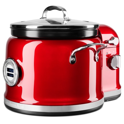 KitchenAid KMC4241CA Candy Apple Red 4-Quart Multi-cooker - Bed Bath &  Beyond - 12654418
