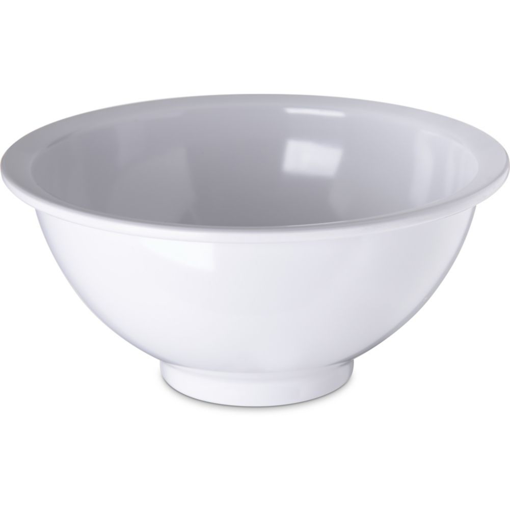 Carlisle&reg; 1.4 Qt. White Mixing Bowl