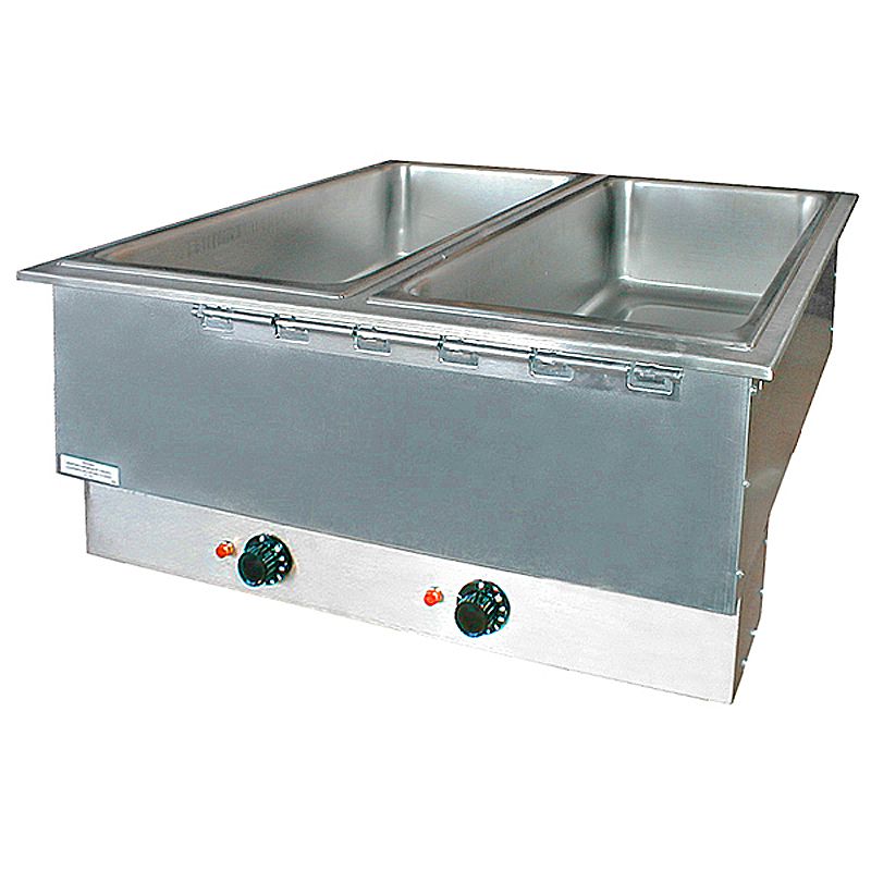 APW Wyott 44-1/8" Top Mount Hot Food Well w/ Controls, HFWAT-3