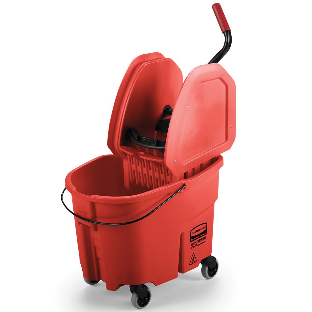 Rubbermaid&reg; Red Mop, Bucket and Wringer Combo