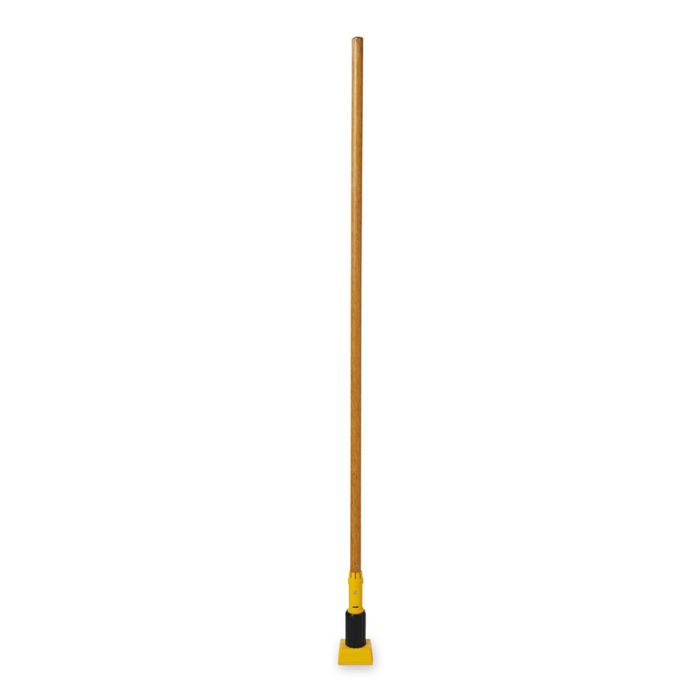 Rubbermaid Gripper Clamp Head Hardwood 54" Wet Mop Handle