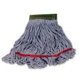 Rubbermaid Swinger Loop&reg; Medium Blue Wet Mop w/ 5" Headband