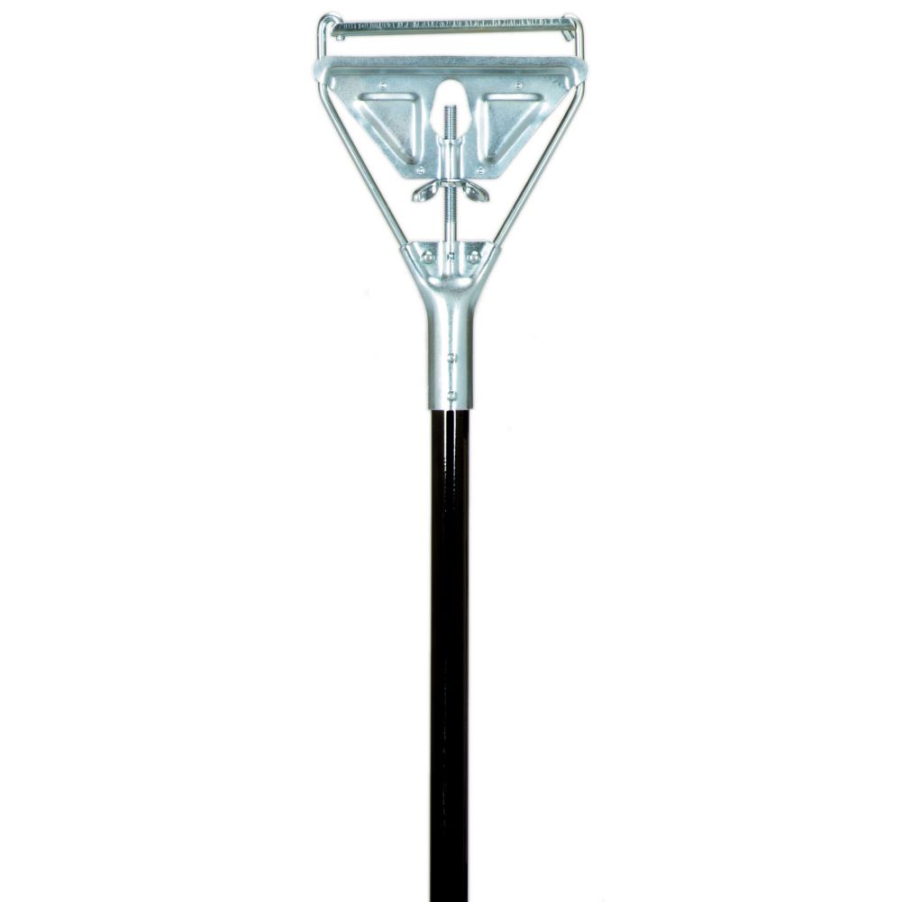 Continental Black Steel Stirrup Quick Change 63" Mop Handle