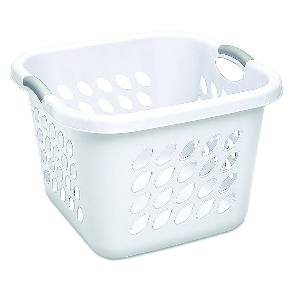 Sterilite 12178006 Ultra White Square Laundry Basket eBay